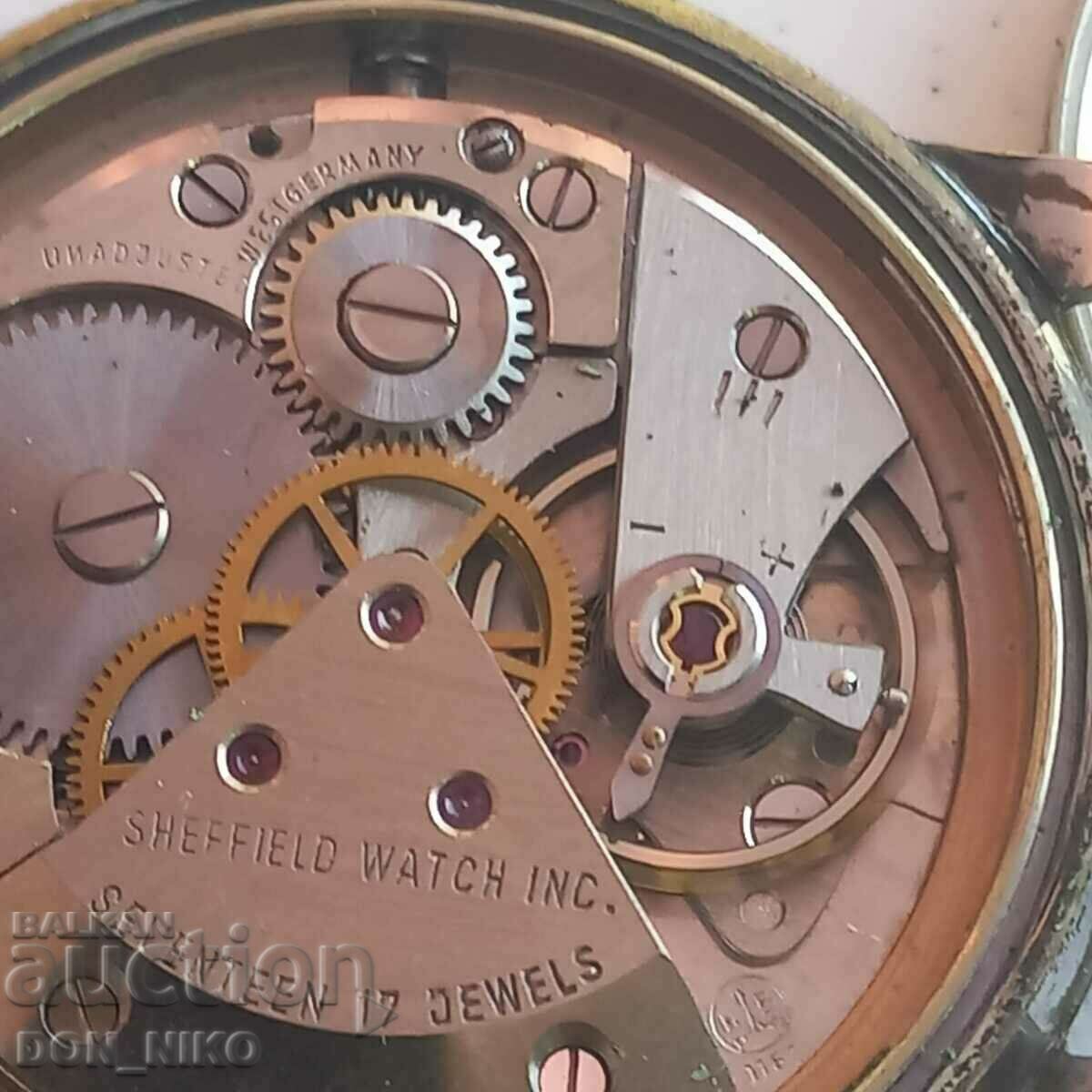 Auction "SHEFFIELD" 17 Jewels wristwatch Auction "SHEFFIELD" 17 Jewels wristwatch