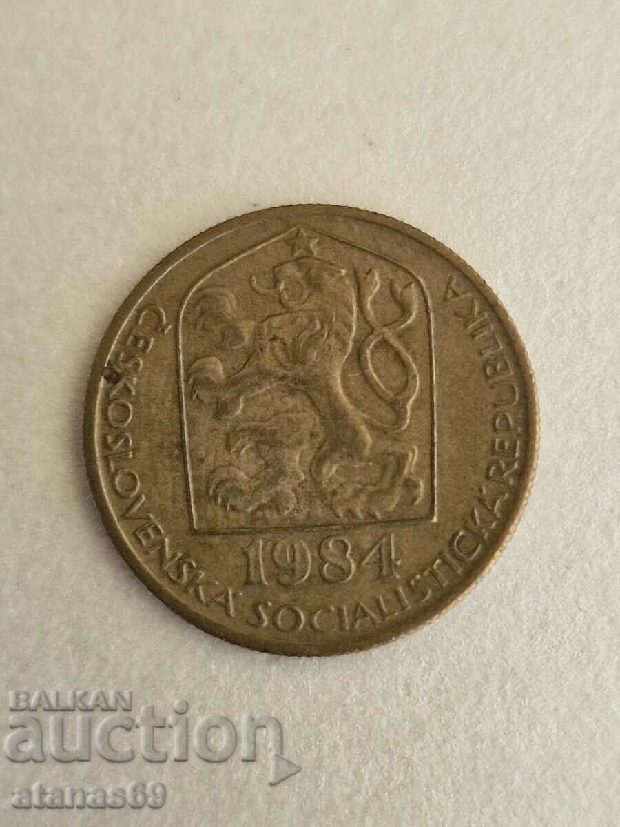 20 халера 1984 г. Чехословакия с цена 0.39 лв. | € 0.20 20 халера 1984 г. Чехословакия с цена 0.39 лв. | € 0.20