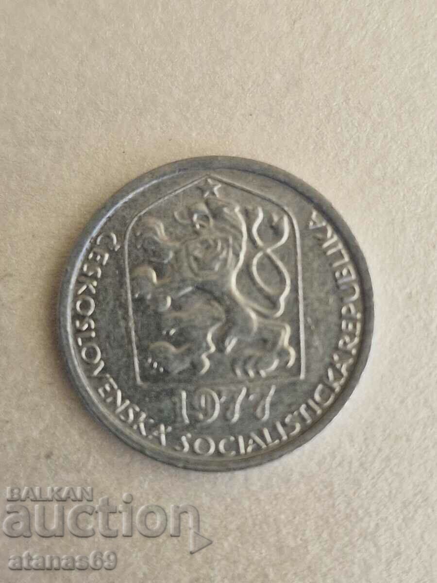 10 Halers 1977 Czechoslovakia with price 0.49 BGN | € 0.25