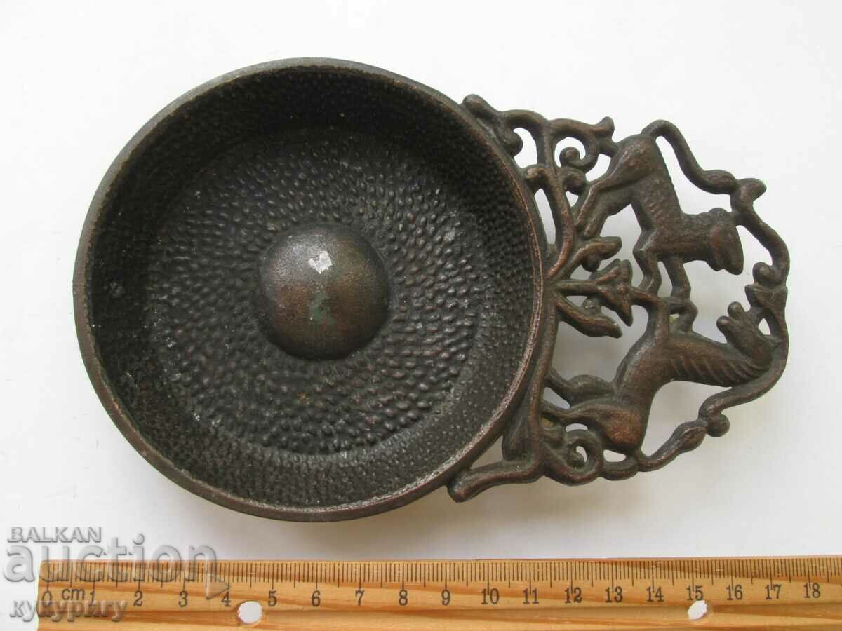 Old Russian USSR tas ashtray tableware - 6