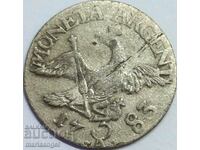 3 groschen 1783 Prusia Frederick de Borus argint