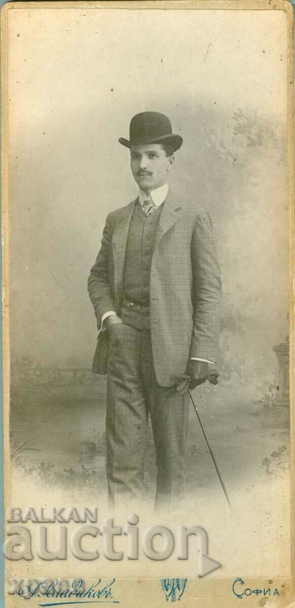 OLD PHOTO - CARDBOARD - A. VLADIKOV - SOFIA - G129 OLD PHOTO - CARDBOARD - A. VLADIKOV - SOFIA - G129