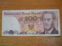 100 zlotys 1986 - Poland ( VF )