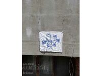 Old embroidered pillowcase