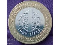 1 λίρα Τουρκία 2022