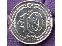 10 kuruş Τουρκία 2021