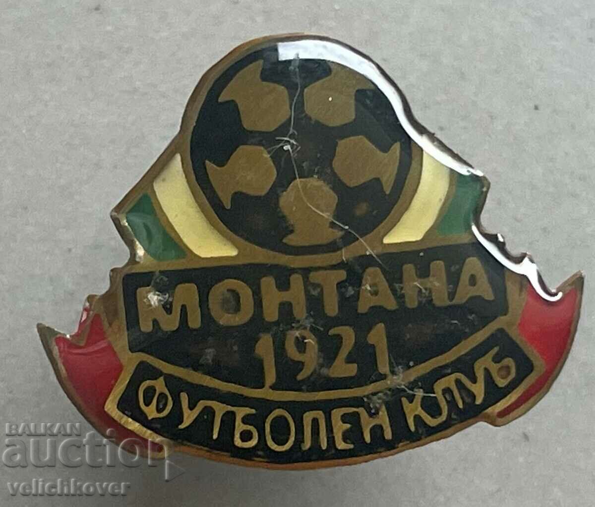 34872 България знак футболен клуб Монтана