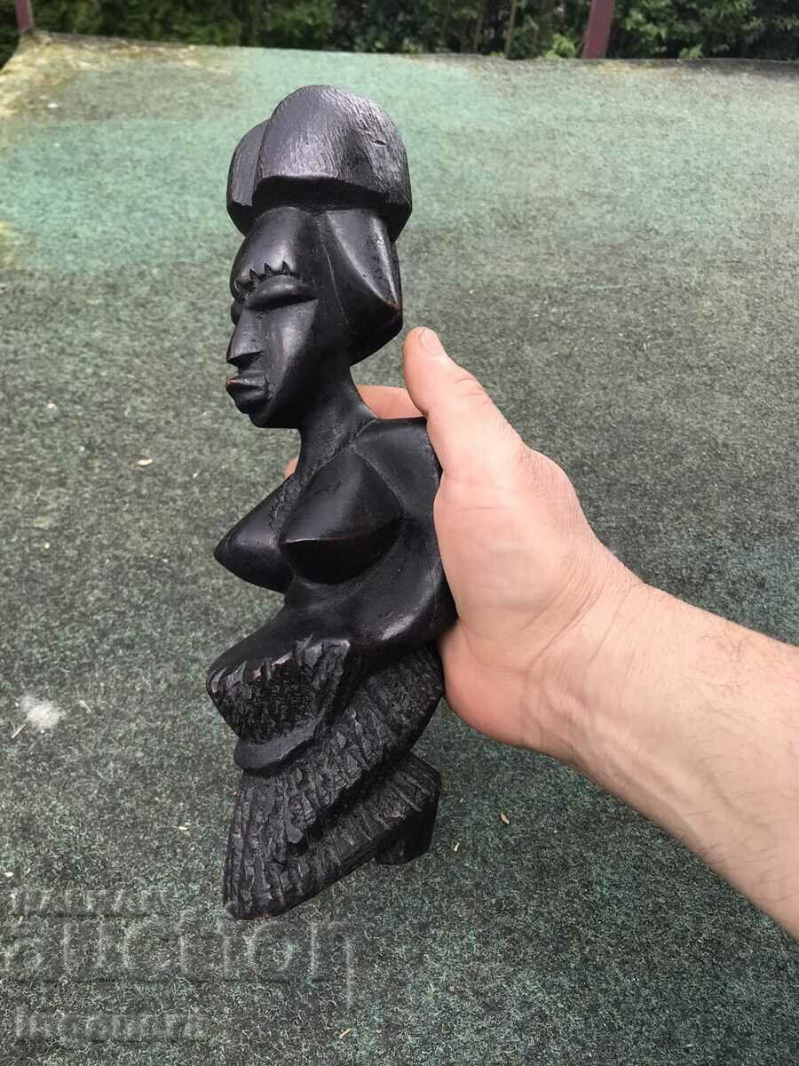 FIGURE WOOD PLASTIC CARVING STATUETTE SCULPTURE EBONY - 5 FIGURE WOOD PLASTIC CARVING STATUETTE SCULPTURE EBONY - 5