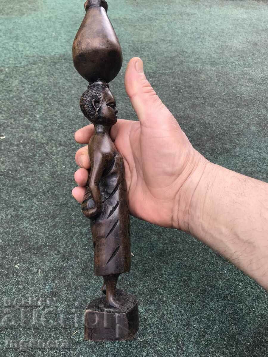 FIGURE WOOD PLASTIC CARVING STATUETTE SCULPTURE EBONY with price 120.00 BGN | € 61.36 FIGURE WOOD PLASTIC CARVING STATUETTE SCULPTURE EBONY with price 120.00 BGN | € 61.36