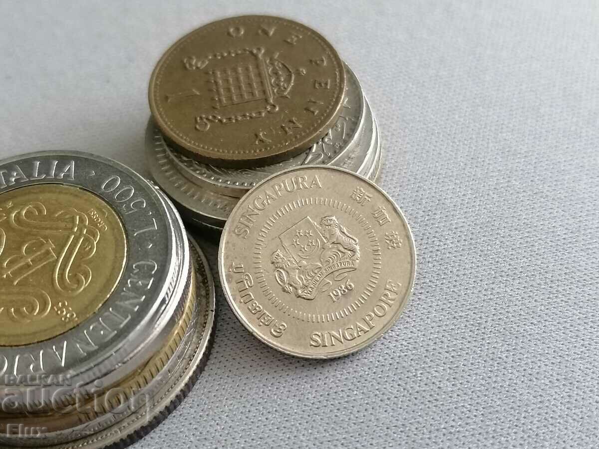 Coin - Singapore - 10 cents | 1986 with price 1.75 BGN | € 0.89 Coin - Singapore - 10 cents | 1986 with price 1.75 BGN | € 0.89