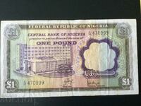 Нигерия 1 паунд 1968