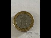 Jamaica 20 USD 2001