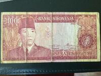 Indonezia 100 de rupii 1960
