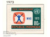 1973. Indonesia. The 25th anniversary of the W.H.O.