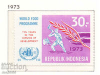 1973. Ινδονησία. 10 χρόνια Παγκόσμιο Πρόγραμμα Επισιτισμού.