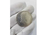 Monedă spaniolă de argint Thaler 1820
