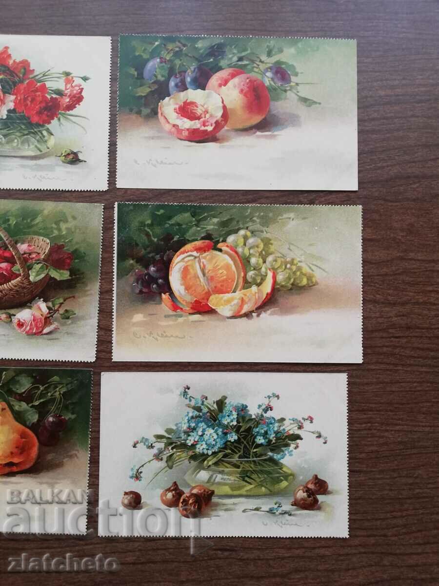 Delivery of Postcard early 20th century. 9 number Delivery of Postcard early 20th century. 9 number