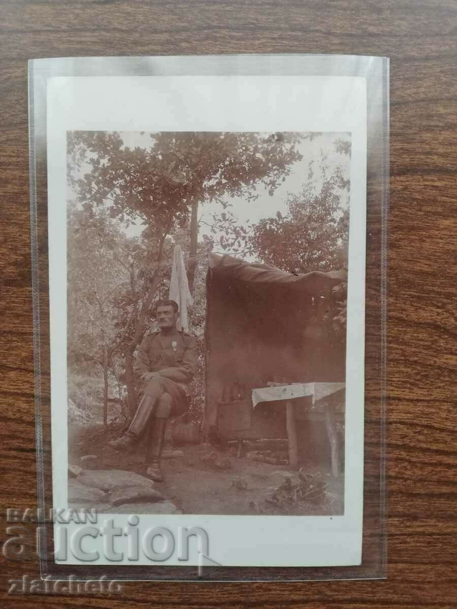 Пощенска снимка до Евгения Марс ПСВ 1916 фронта