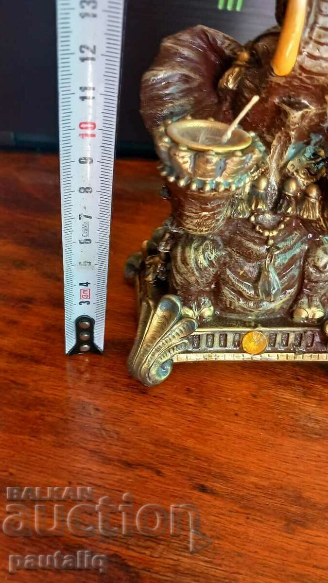 ELEPHANT CANDLESTICK with price 10.00 BGN | € 5.11 ELEPHANT CANDLESTICK with price 10.00 BGN | € 5.11