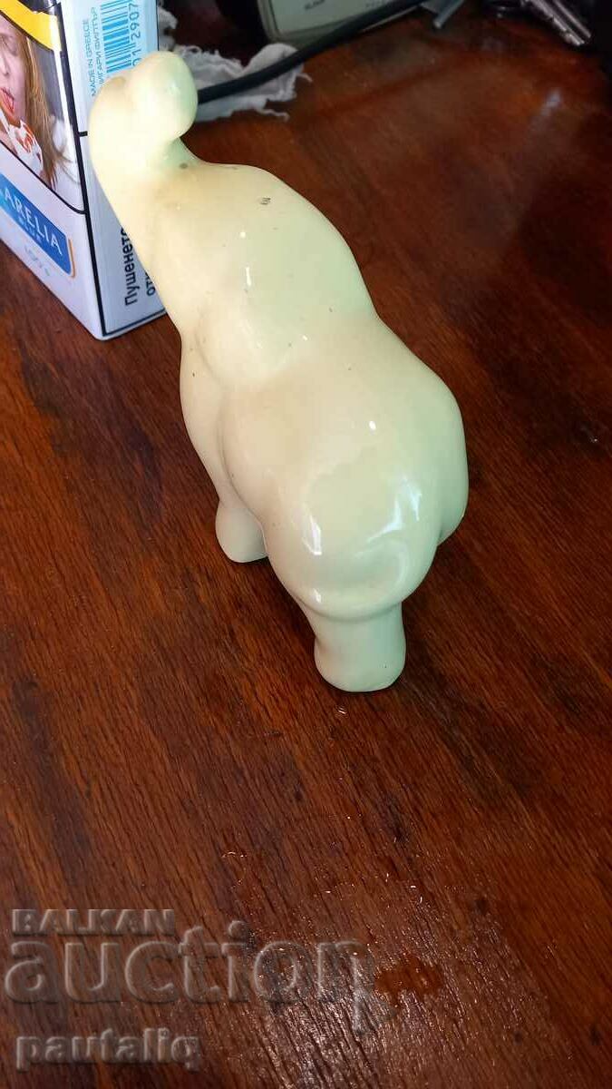 PORCELAIN ELEPHANT FIGURE with price 8.00 BGN | € 4.09 PORCELAIN ELEPHANT FIGURE with price 8.00 BGN | € 4.09
