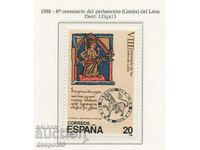 1988. Spania. Formarea Parlamentului Regatului Leon.