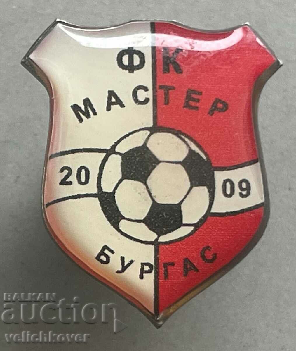 34909 България знак футболен клуб Мастер Бургас