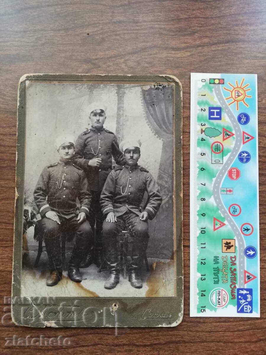 Стара снимка картон - с цена 20.00 лв. | € 10.23 Стара снимка картон - с цена 20.00 лв. | € 10.23