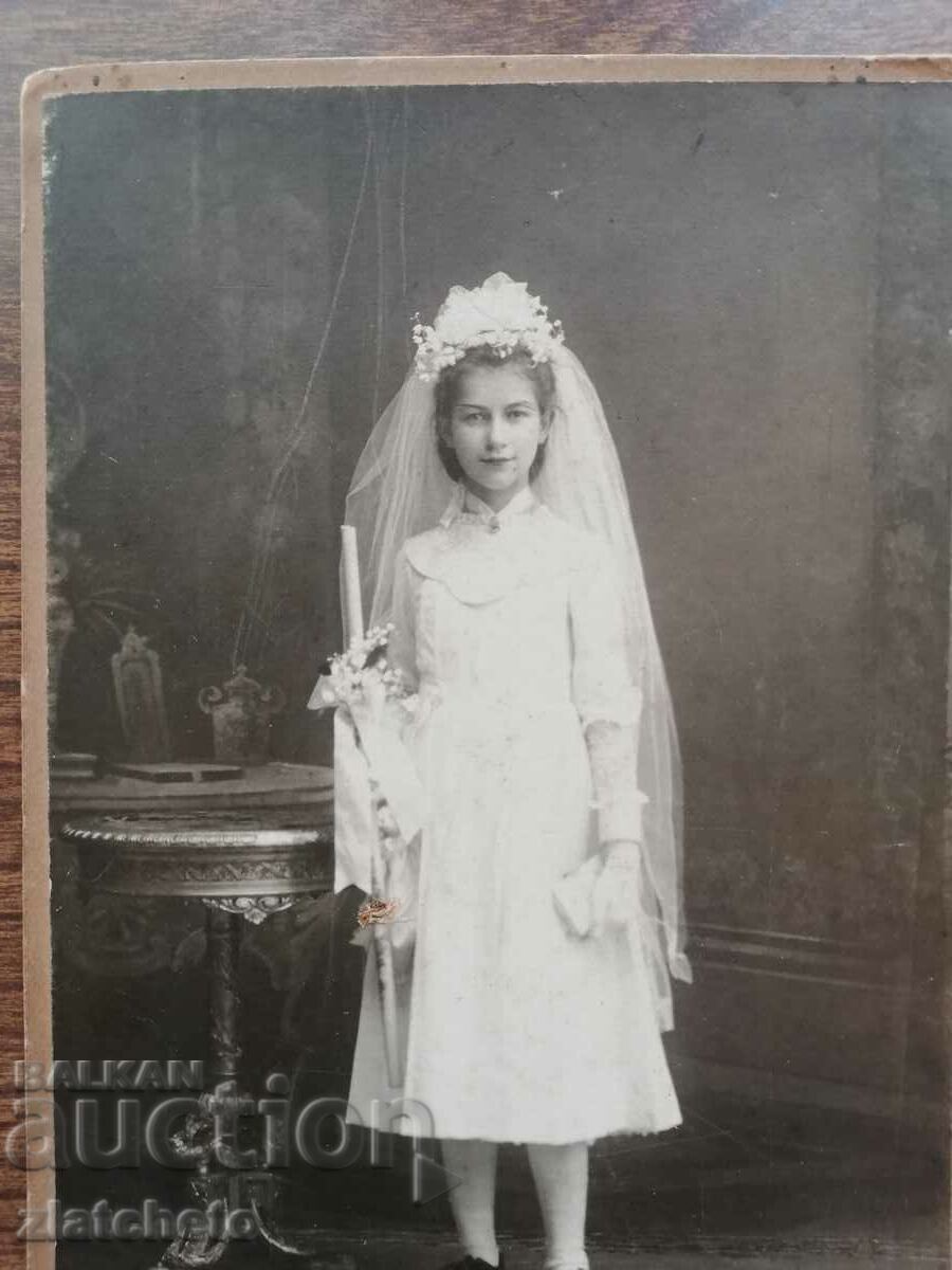 Аукцион Стара снимка картон - Аукцион Стара снимка картон -