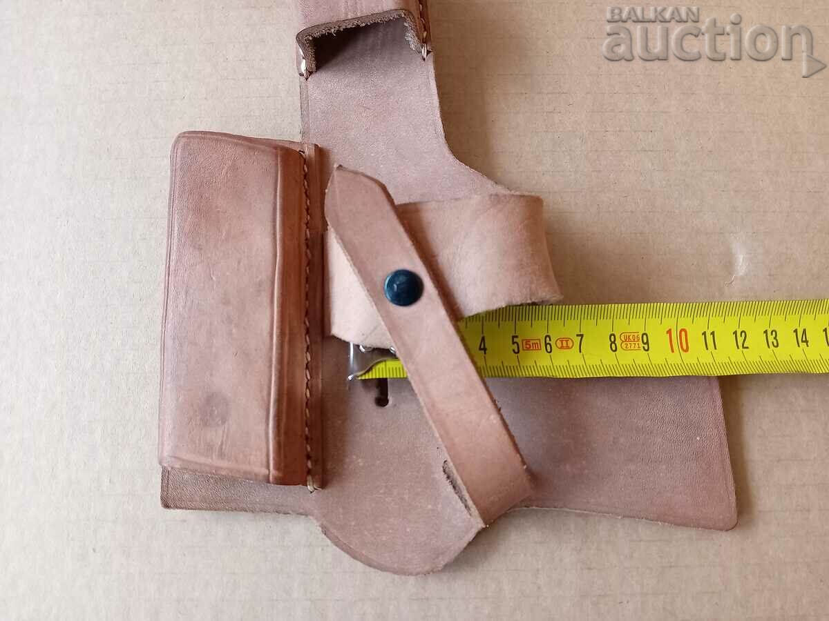 Livrarea toc de epocă din piele naturală