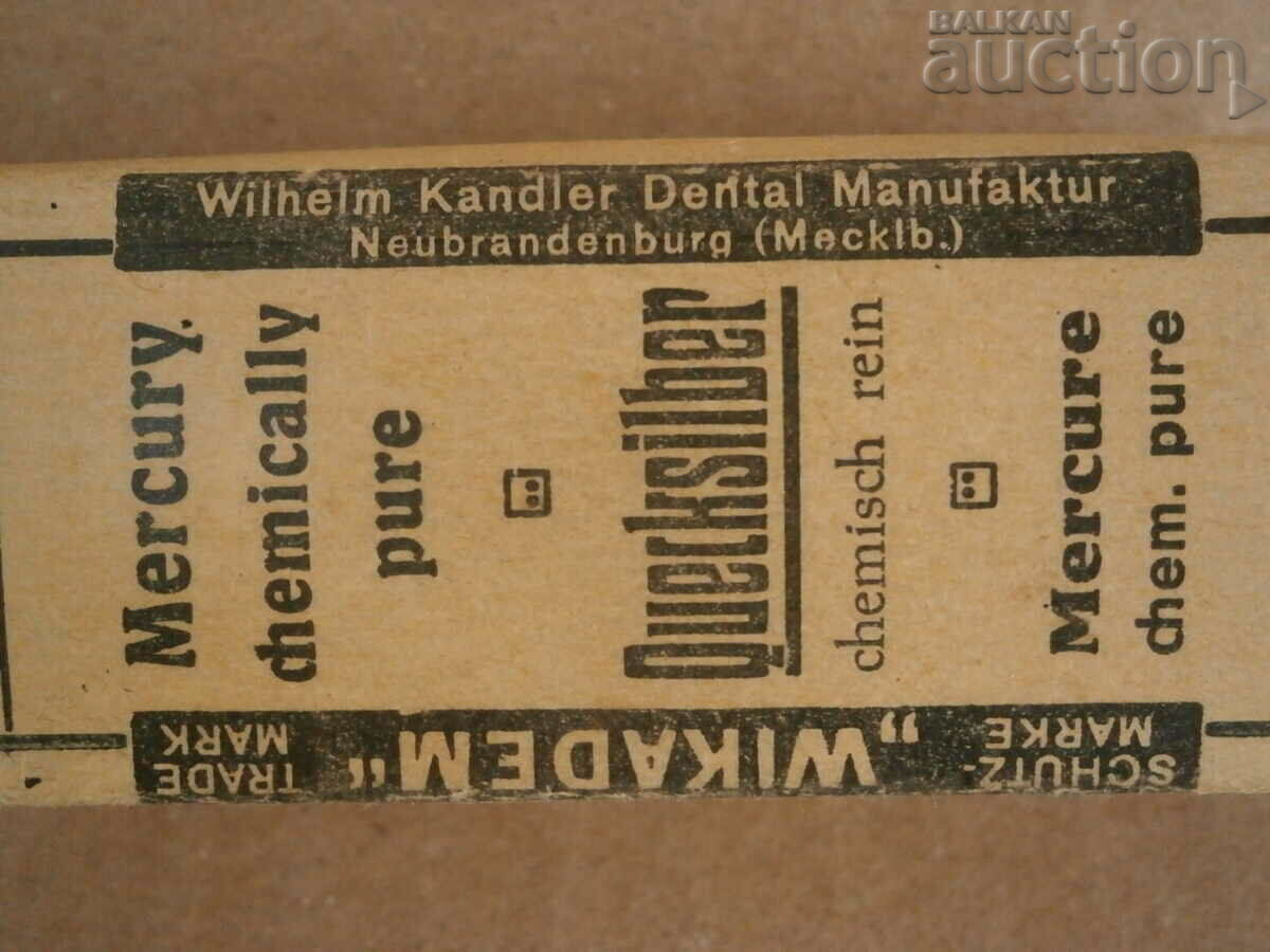 a bottle of dental floss from the 1930s - 6