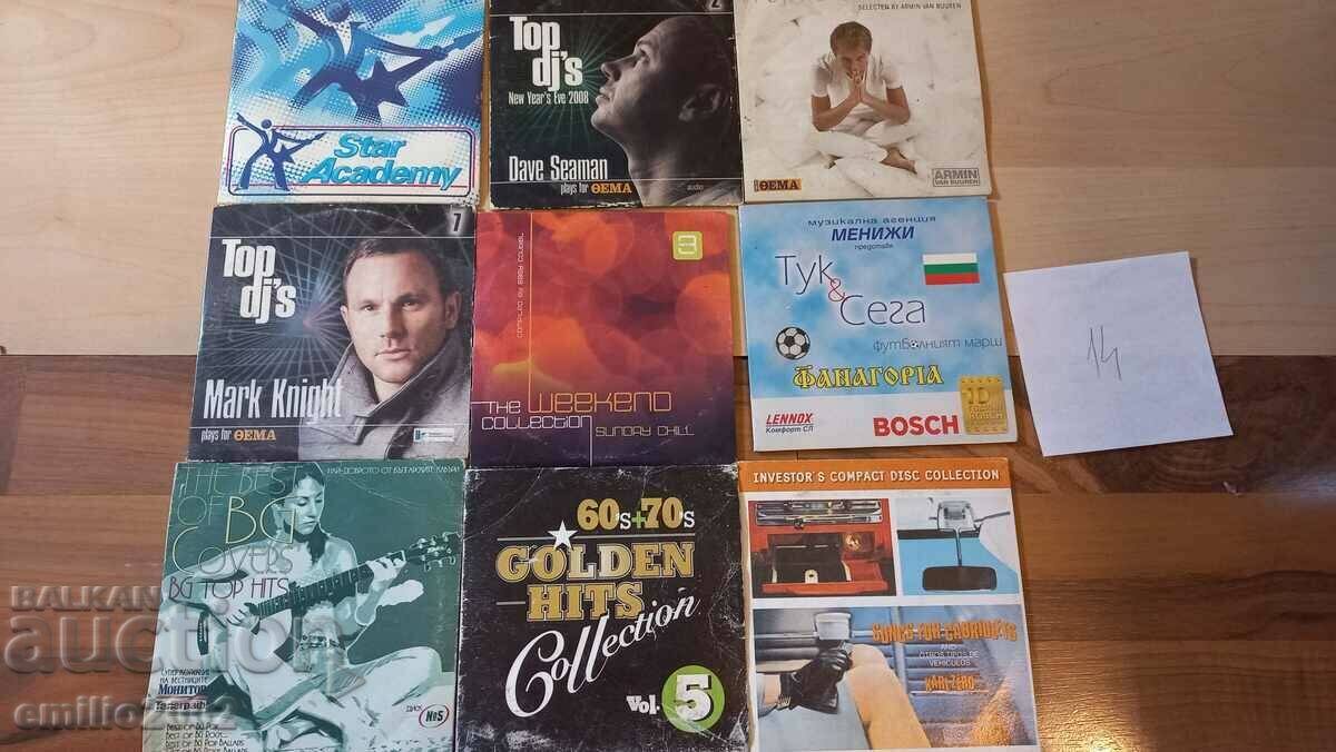 Audio CD - lot 9 pcs. 14