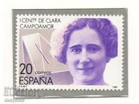1988. Ισπανία. 100 χρόνια από τη γέννηση της Clara Kamoamore.