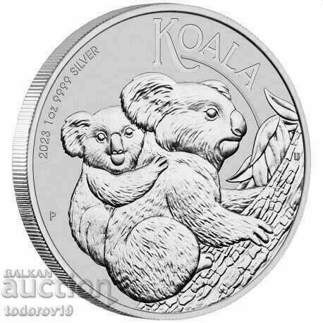 1 ουγκιά Silver Australian Koala 2023