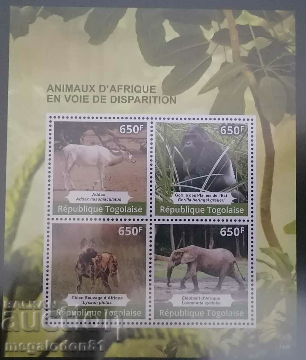 Togo - fauna africană