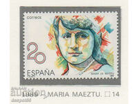 1989. Испания. Жени - Мария да Маезту, 1882-1948.