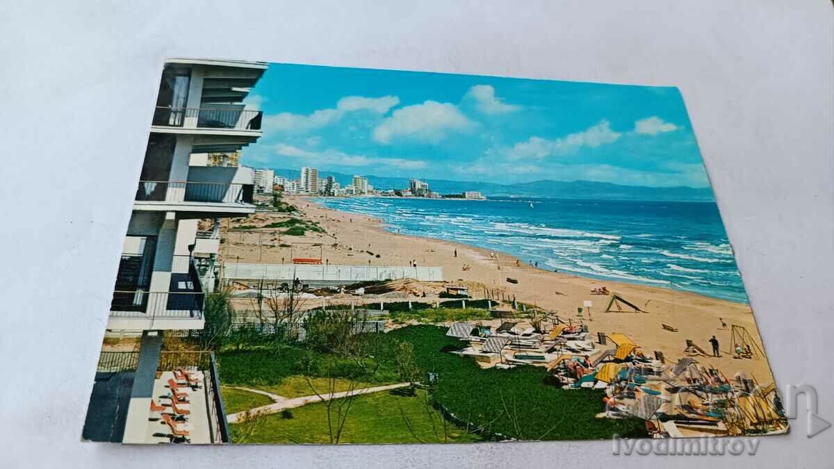 Postcard Cyprus Famagusta Beach