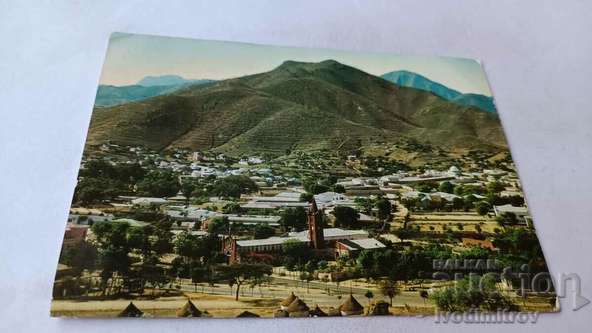 Carte poștală Etiopia Cheren View Panorama