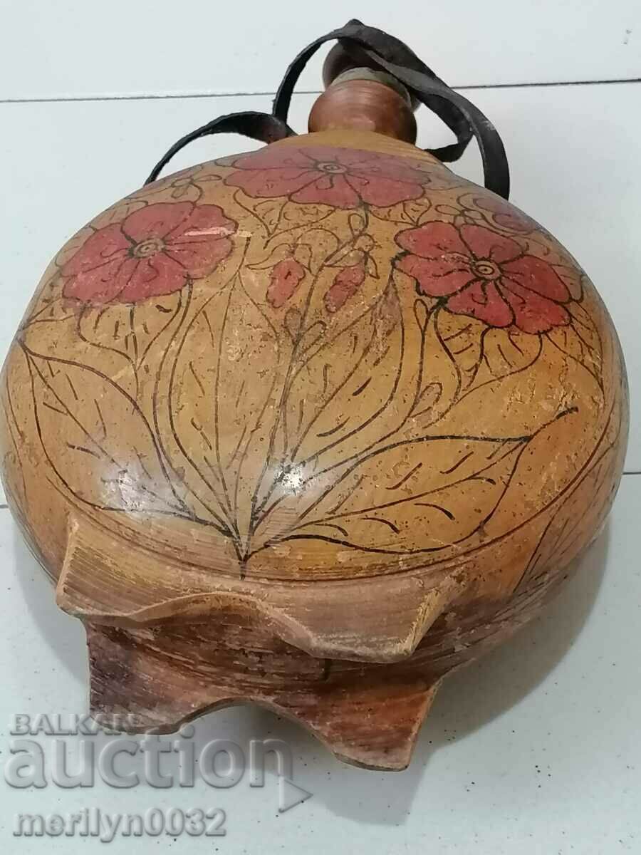 Painted baklica, bakkel, the wooden one - 6 Painted baklica, bakkel, the wooden one - 6