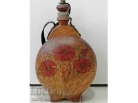 Painted baklica, bakkel, the wooden one