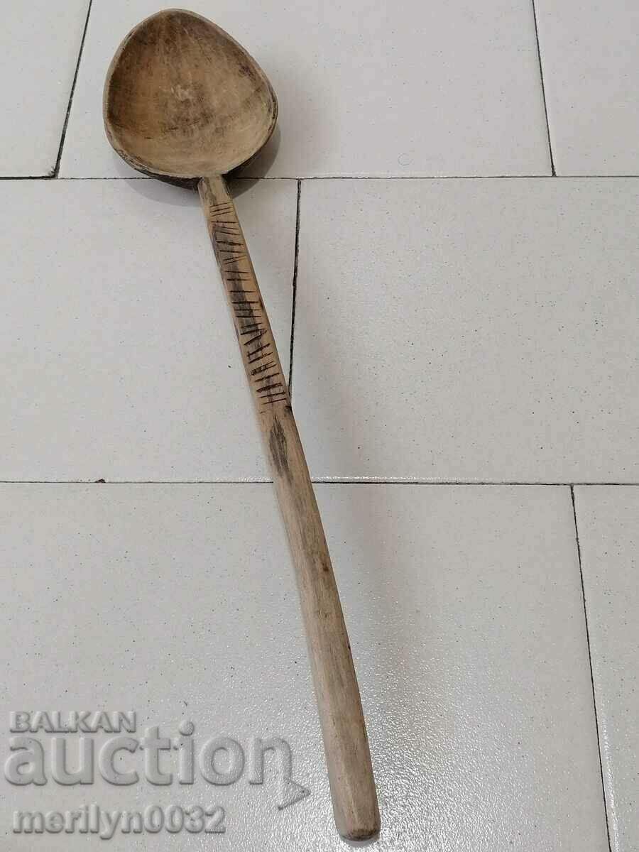 Old wooden spoon, the wooden one, - 5 Old wooden spoon, the wooden one, - 5