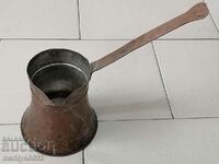 Old copper tin, coffee, baker, copper pot