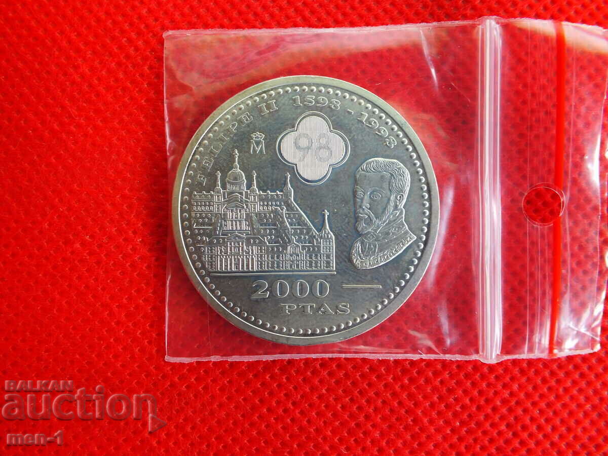 2000 PESETS SPAIN - 1998