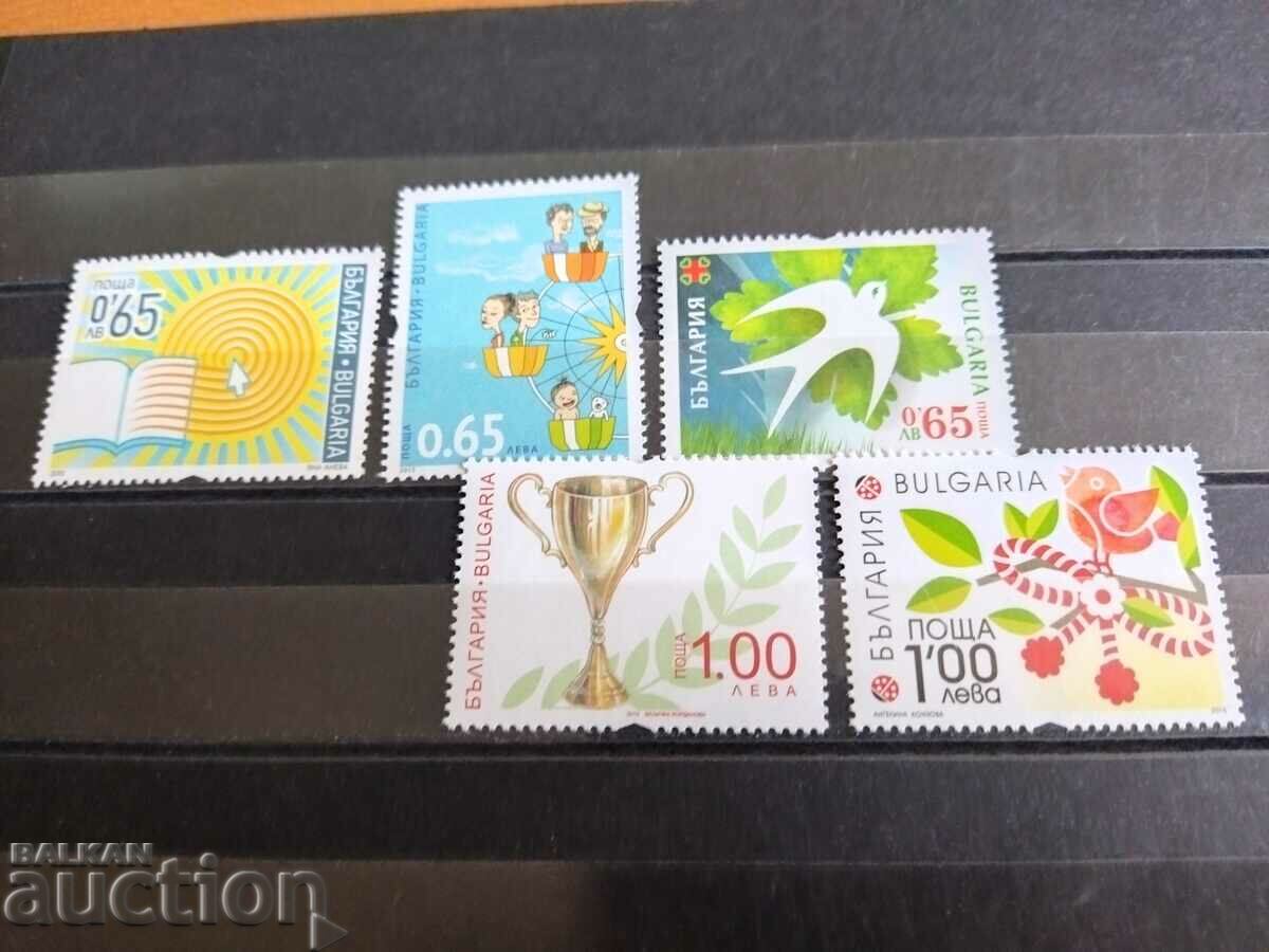 Поздравителни пощенски марки 2 от 2015г. №5203/06