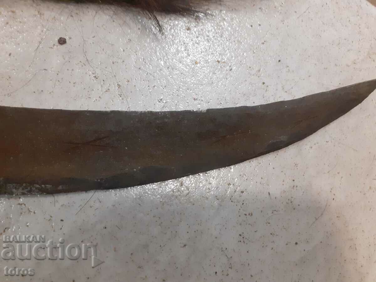 Veche sabie egipteană autentică, scimitar, sabie, cuțit, lamă - 6