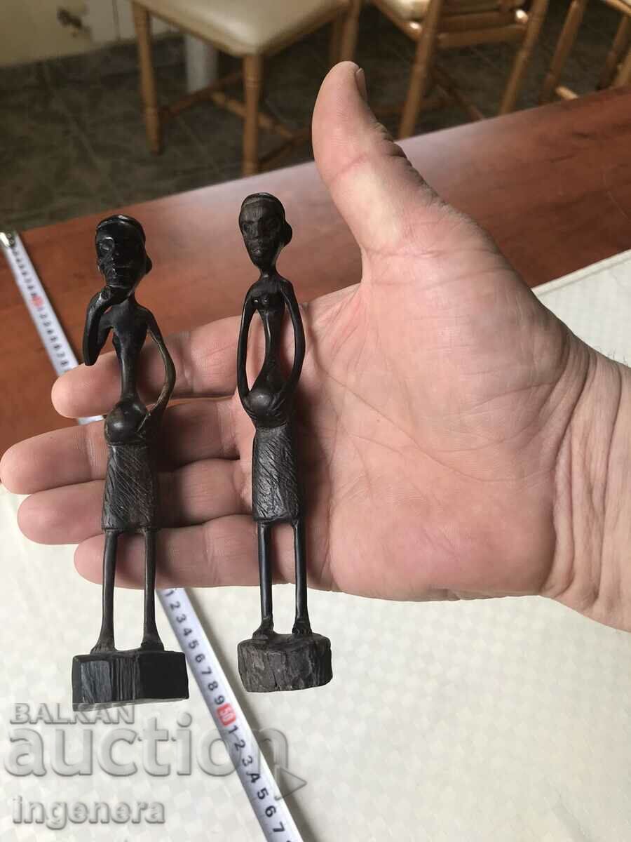 Auction FIGURE WOOD PLASTIC CARVING STATUETTE SCULPTURE EBONY-PAIR Auction FIGURE WOOD PLASTIC CARVING STATUETTE SCULPTURE EBONY-PAIR