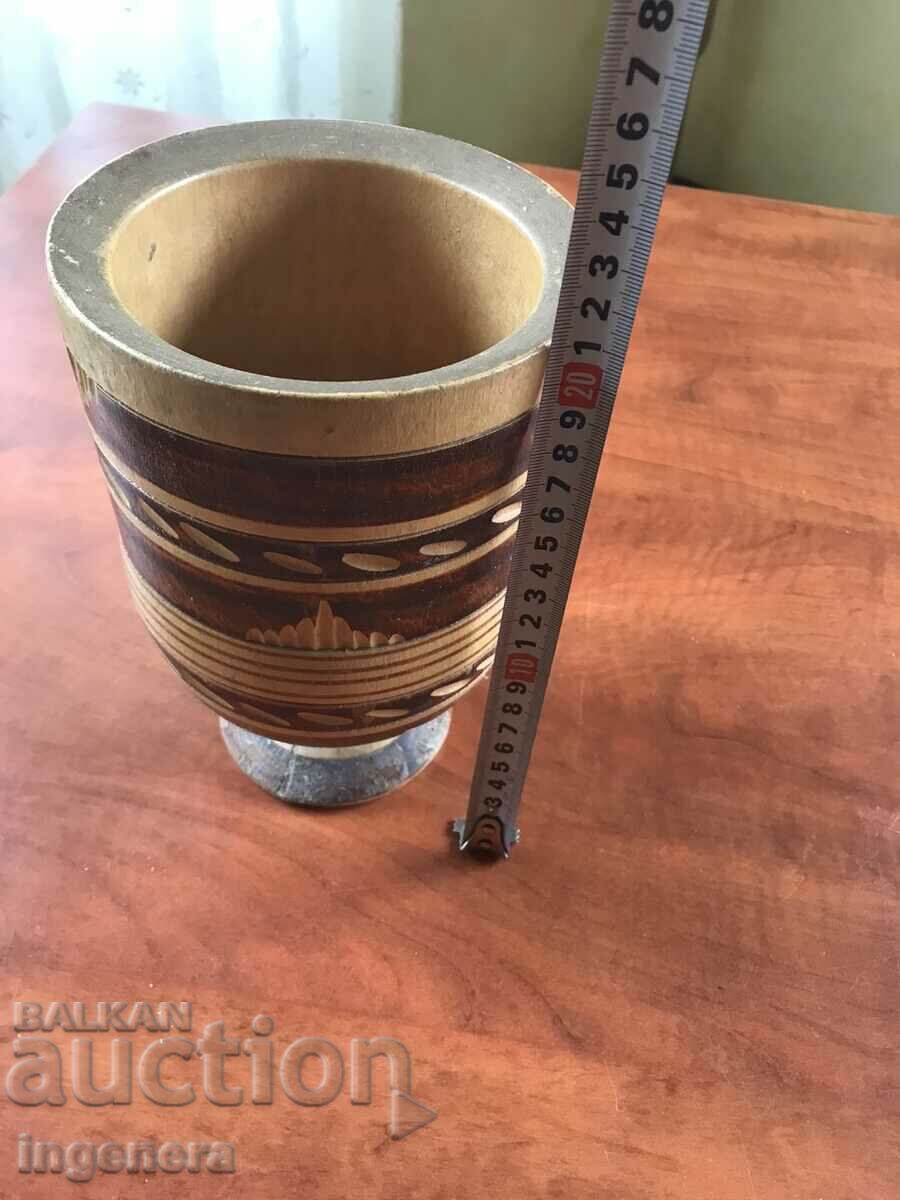 MORTAR WOOD LARGE ANTIQUE CARVING - 5 MORTAR WOOD LARGE ANTIQUE CARVING - 5