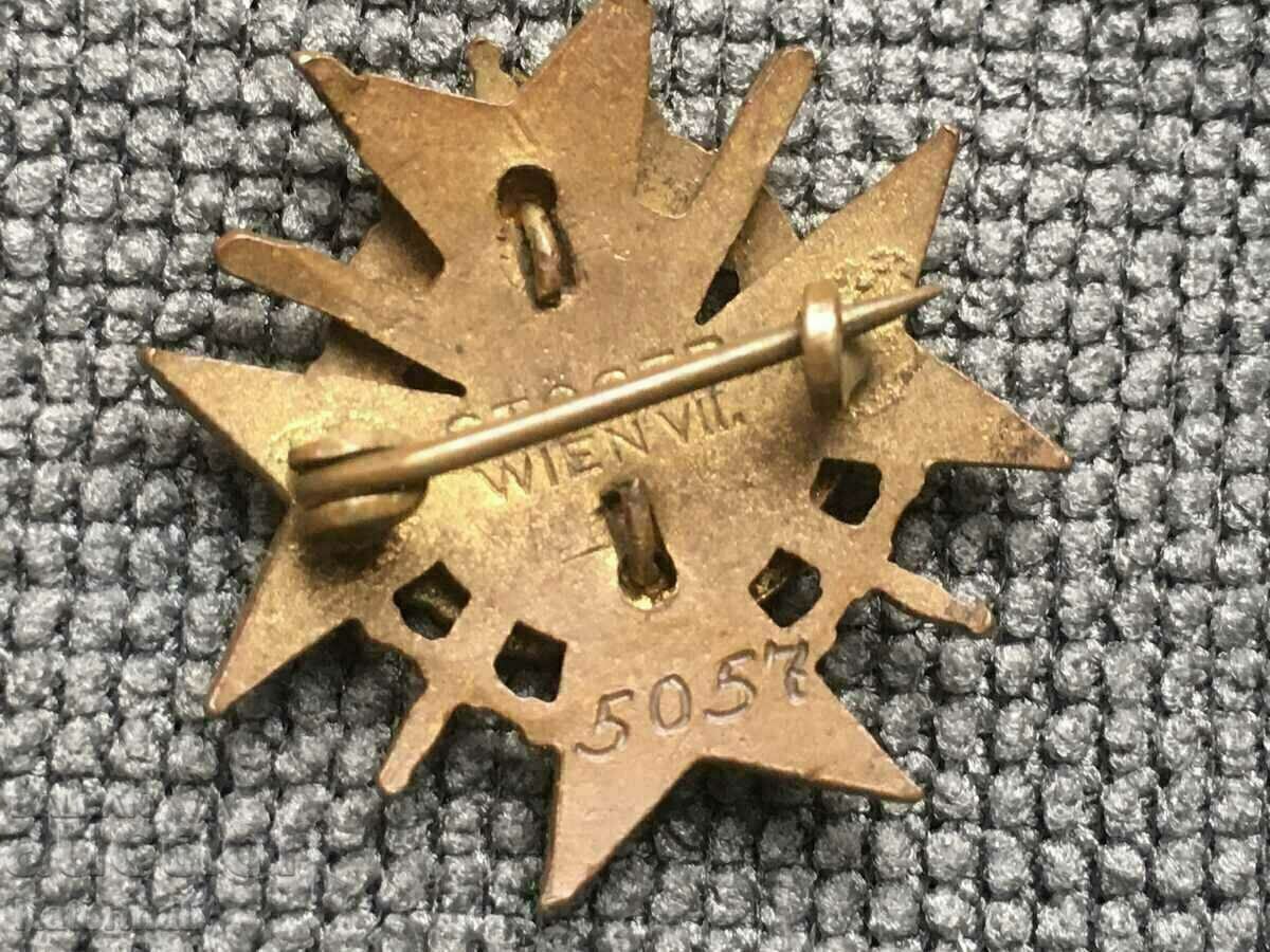 Miniature Enamel Cross of Gallantry - 6