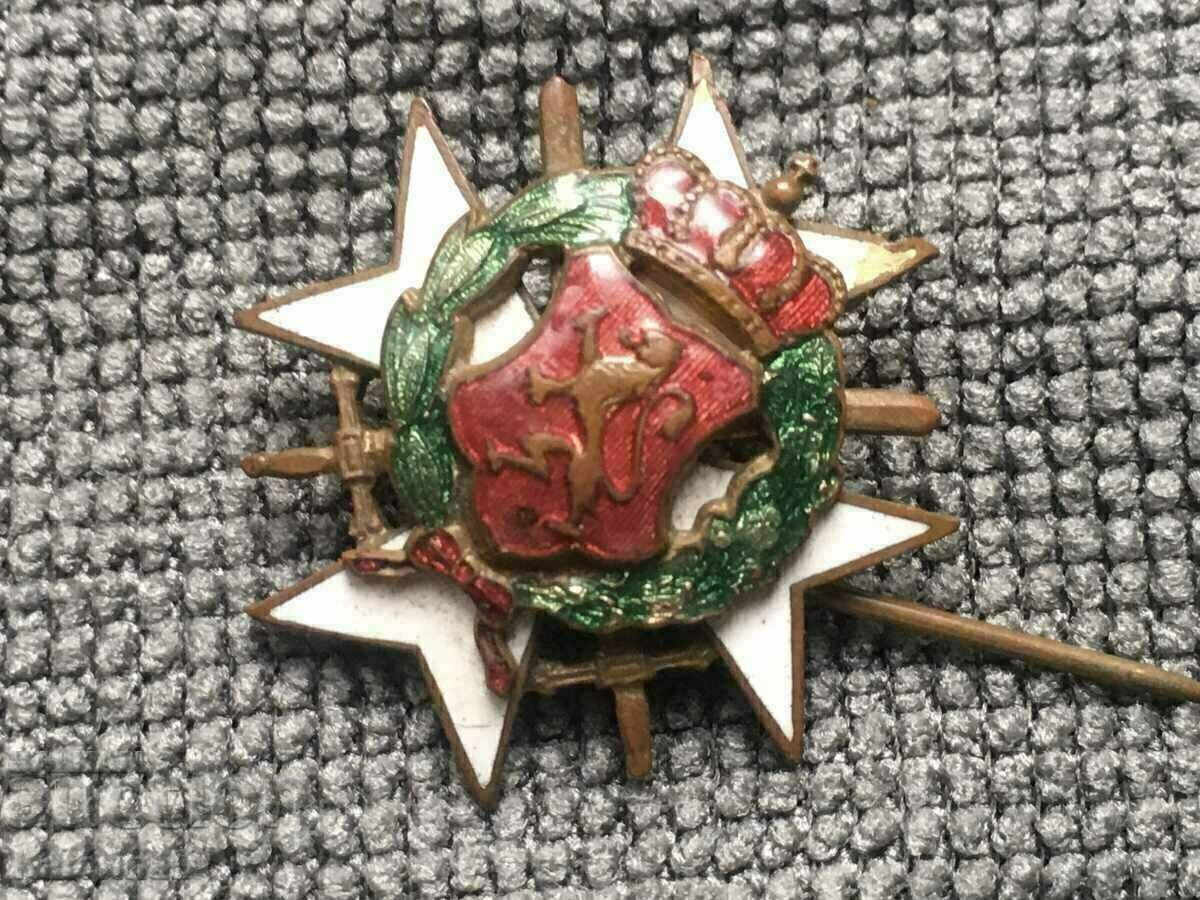 Μινιατούρα σμάλτο Σταυρός Gallantry Μινιατούρα σμάλτο Σταυρός Gallantry