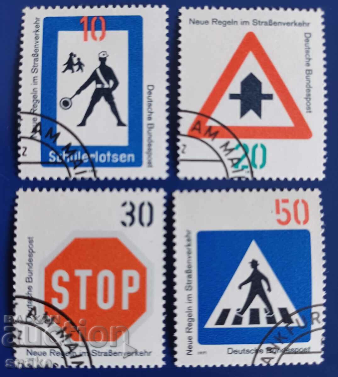 Германия  1971г. Пътни знаци