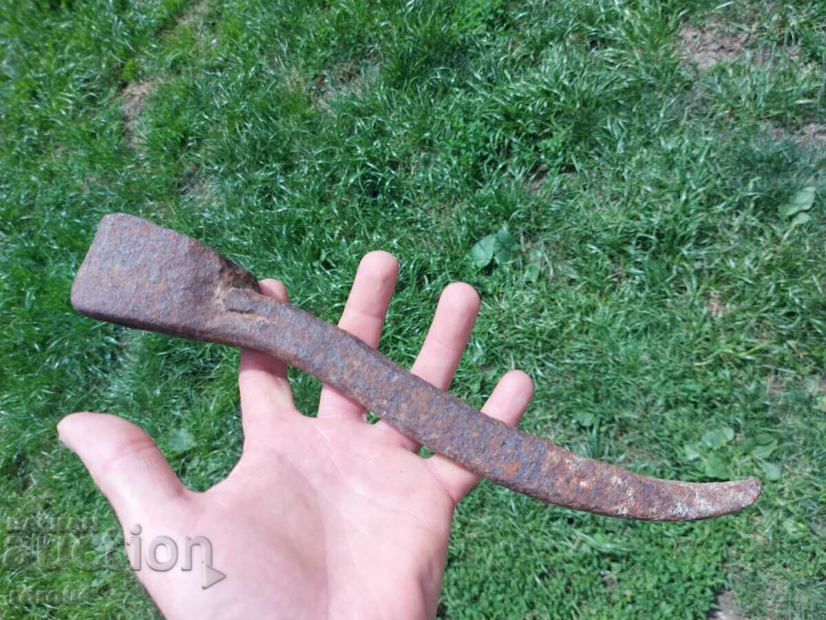 Auction LARGE OLD FORGED BLADE - EXCELLENT Auction LARGE OLD FORGED BLADE - EXCELLENT